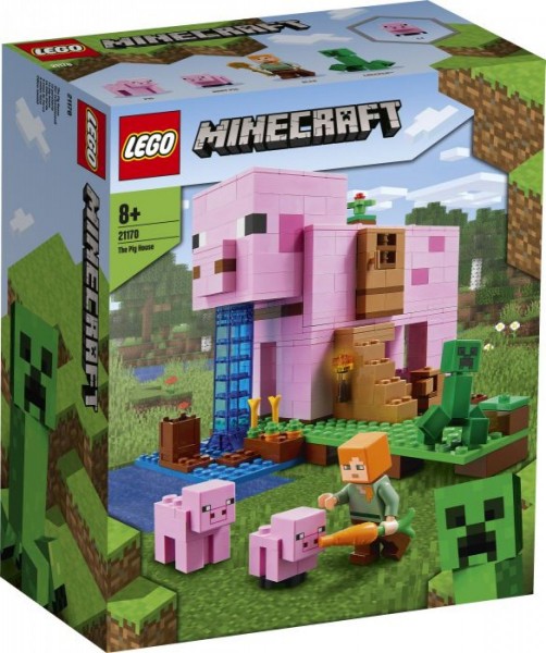 LEGO® Minecraft# 21170 Das Schweinehaus